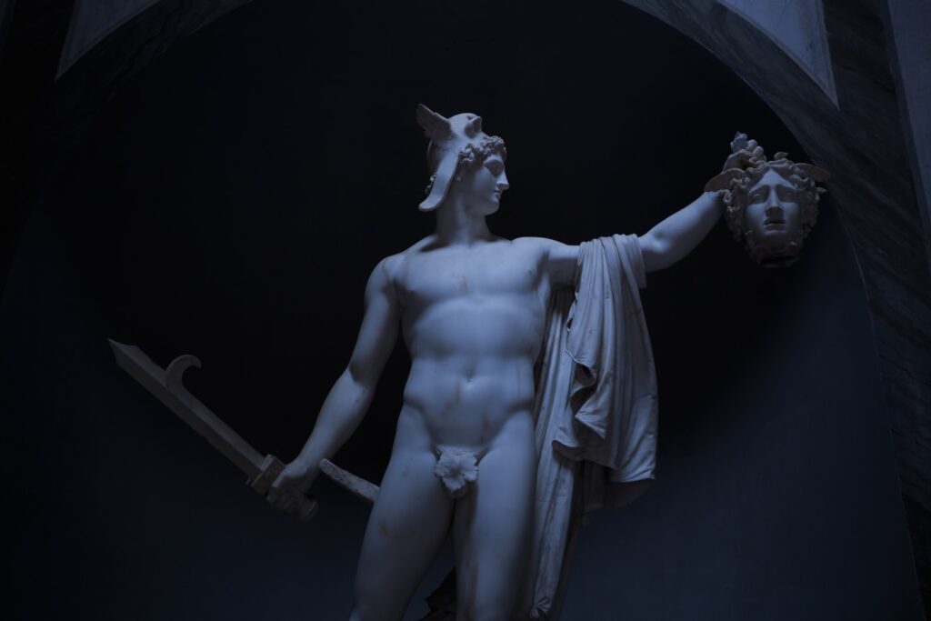nude man statue